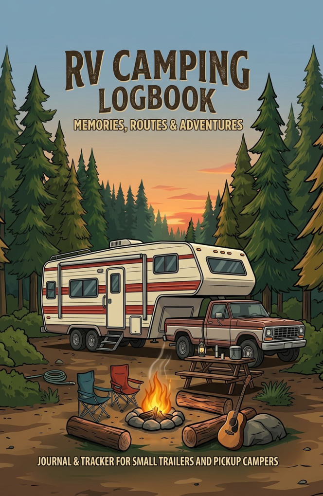 5th Wheel RV Logbook Cover