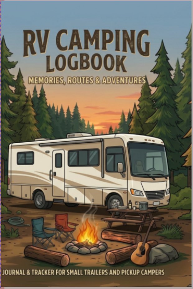 Class A Motorhome RV Logbook Cover