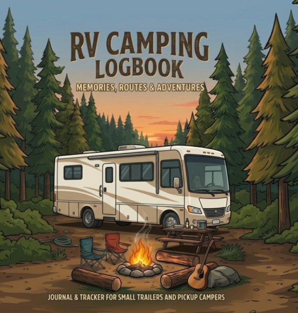 Class A Motorhome RV Logbook Cover