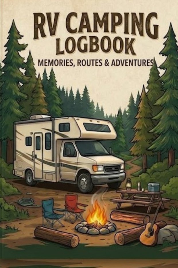 Class C Motorhome RV Logbook Cover