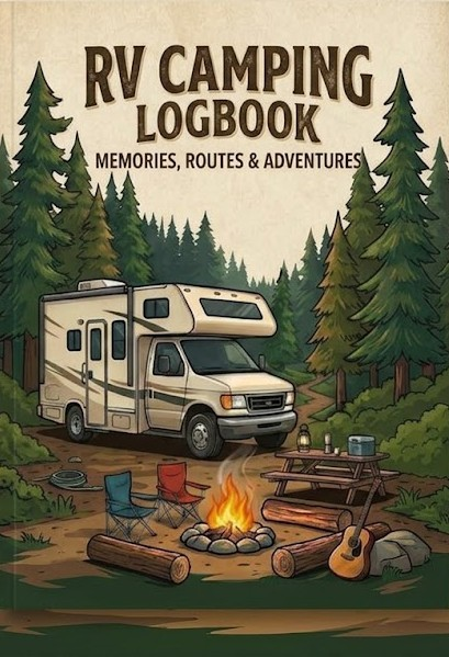 Class C Motorhome RV Logbook Cover
