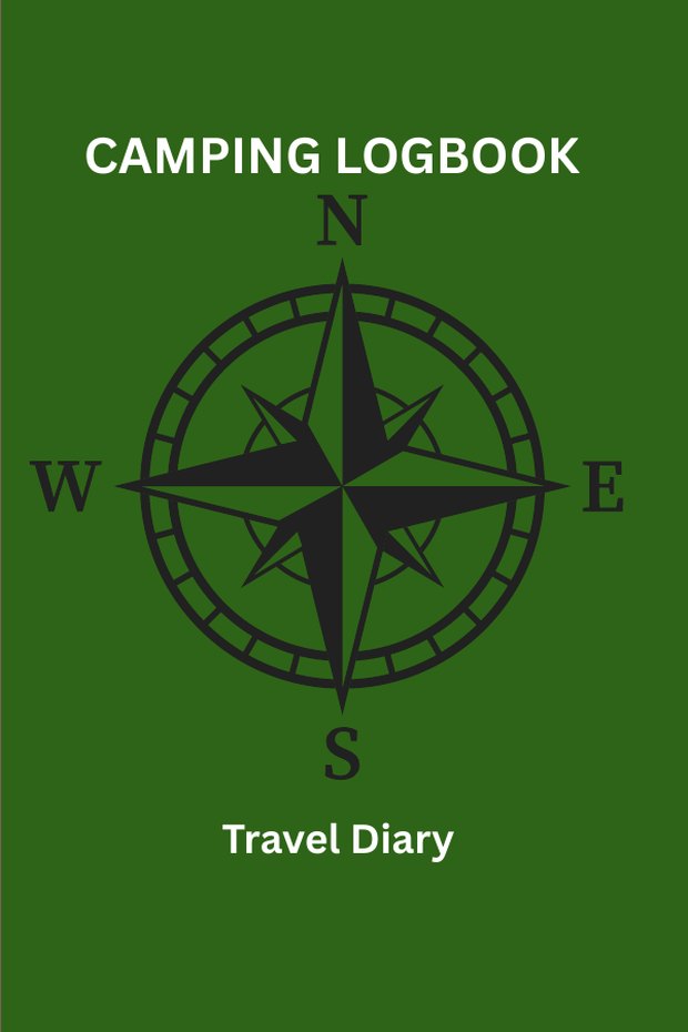Compass Camping Log Book Cover